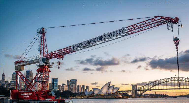 High-Quality Tower Cranes Available for Hire in the Southern Highlands