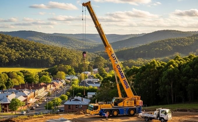 High-Performance Crane Hire Southern Highlands Solutions
